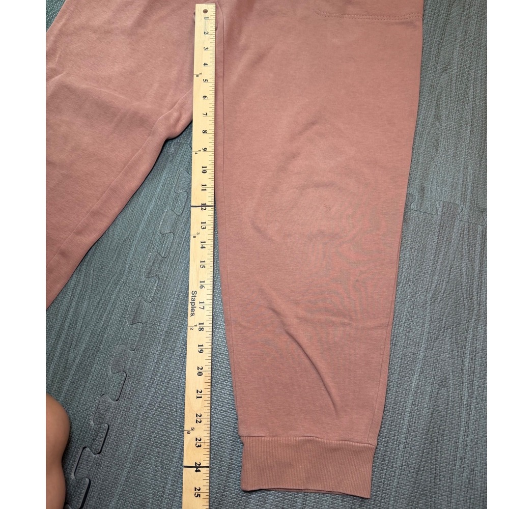 UGG‎ Ericka Relaxed Jogger Pants Dusty Rose Pink Cotton Fleece Lined Large - Picture 5 of 7